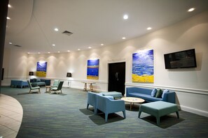 Sitteområde i lobbyen
