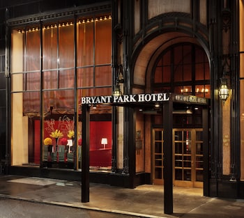 Hotel entrance at The Bryant Park Hotel