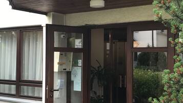 Facciata della struttura