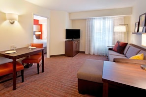 Suite, 1 Bedroom, Non Smoking | Premium bedding, in-room safe, desk, iron/ironing board