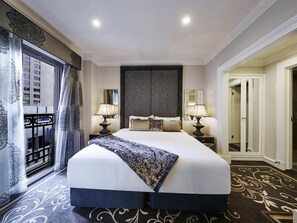 Suite, 1 Queen Bed (Flinders) | In-room safe, desk, blackout curtains, iron/ironing board - The Sebel Melbourne Flinders Lane (Melbourne)