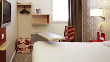 Standard Double Room, 1 Double Bed | Premium bedding, blackout drapes, iron/ironing board