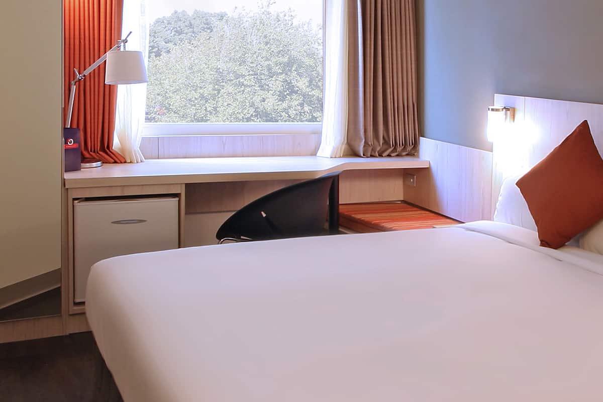Hypo-allergenic bedding, desk, soundproofing, iron/ironing board