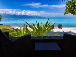 Luxury Bungalow, 1 King Bed, Beachfront | Premium bedding, pillowtop beds, free minibar, in-room safe - Sofitel Kia Ora Moorea Beach Resort (Moorea-Maiao)