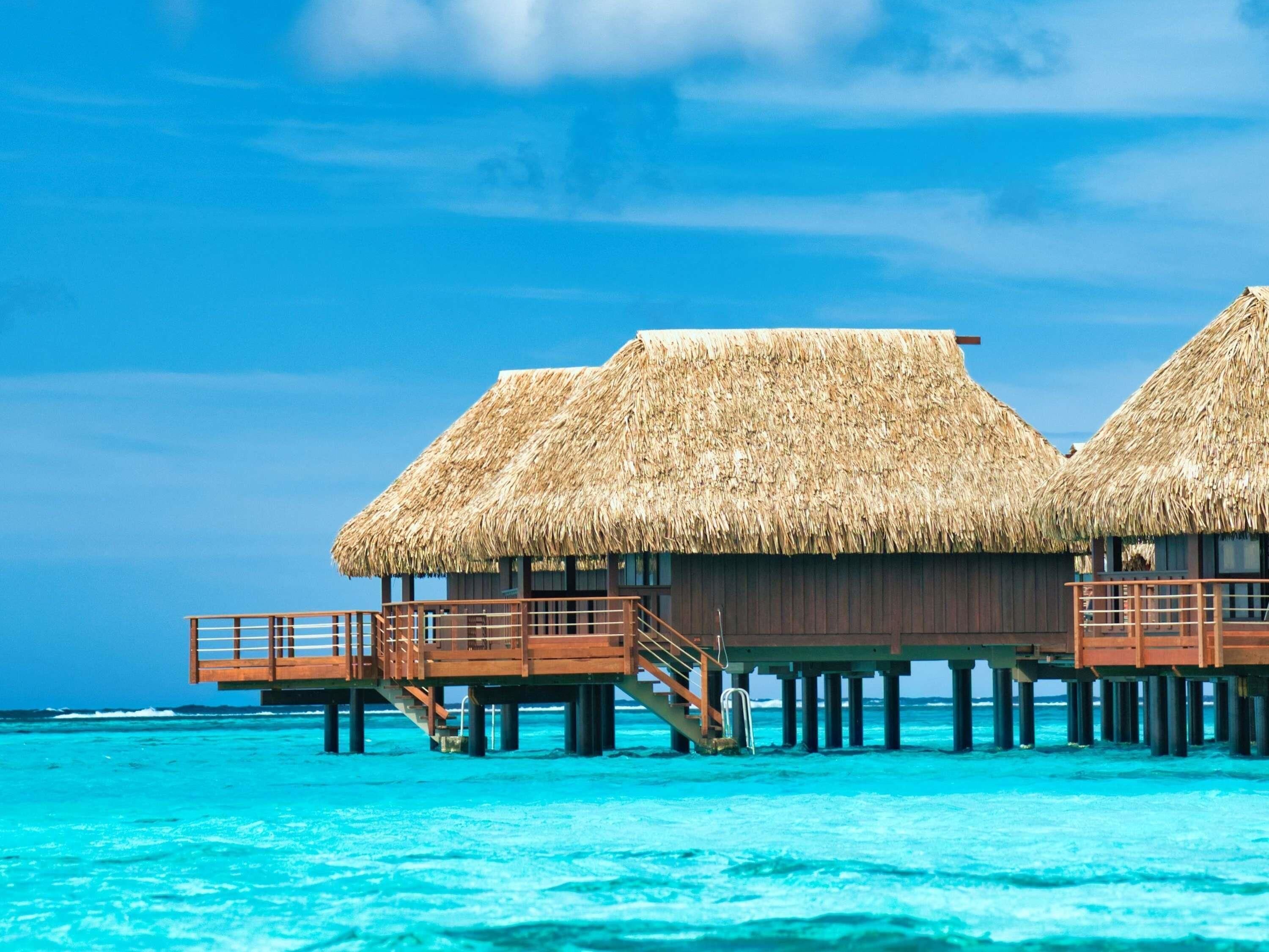 Superior Overwater Horizon Villa | Premium bedding, pillow-top beds, free minibar, in-room safe