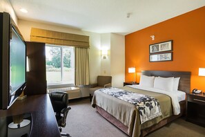 Premium bedding, pillowtop beds, individually furnished, desk