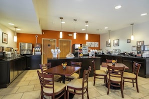 Free daily full breakfast