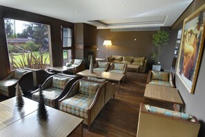Sala de estar en el lobby