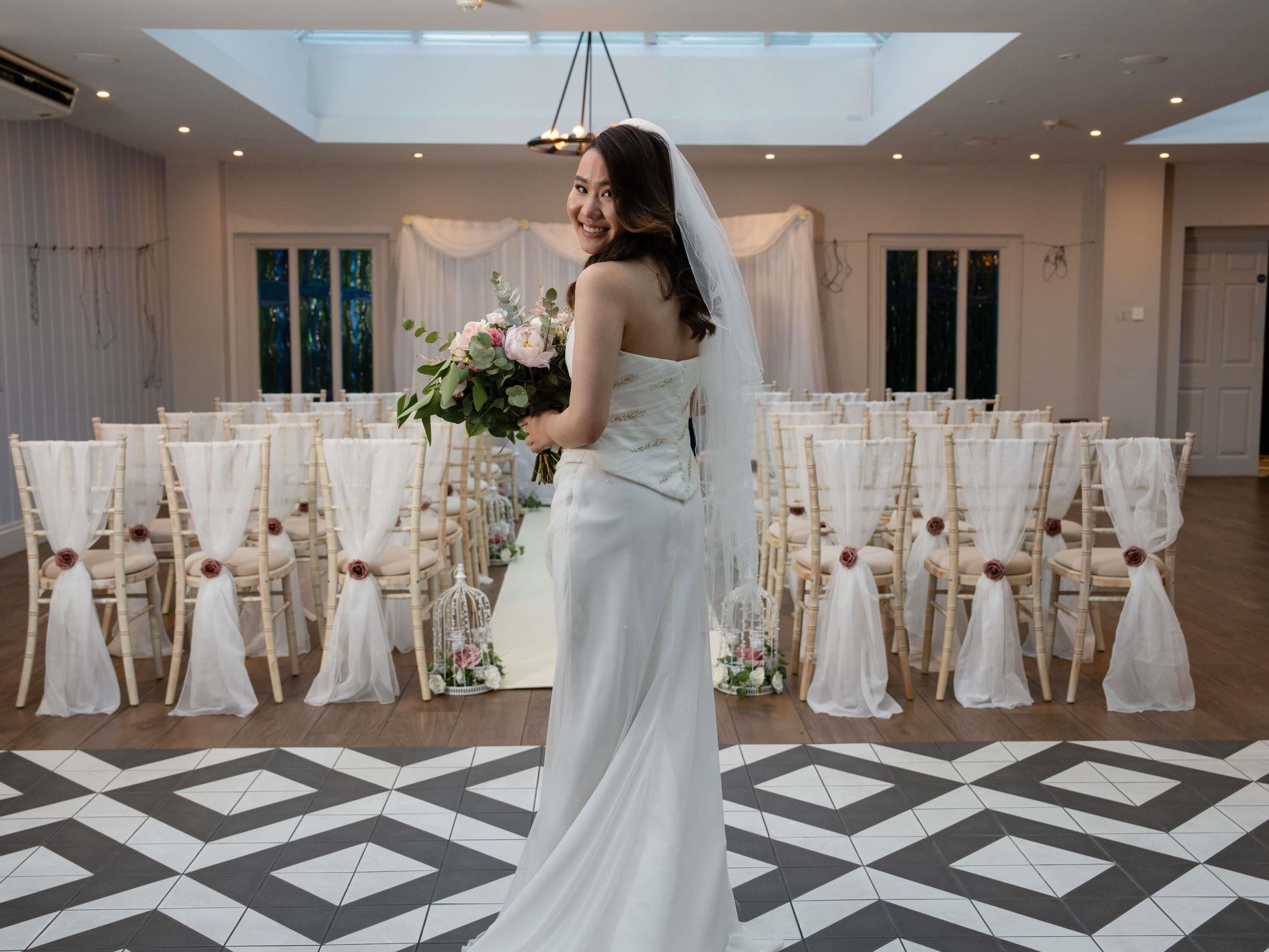 Indoor wedding
