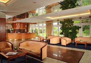 Sala de estar en el lobby