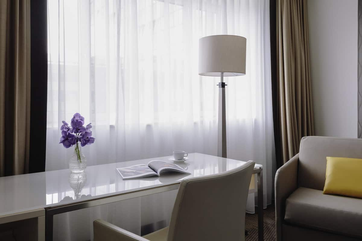 1 habitación, ropa de cama hipoalergénica y minibar