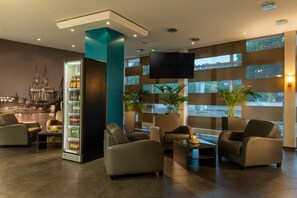 Sala de estar en el lobby