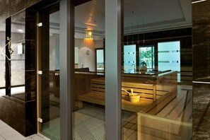 Sauna, masajes