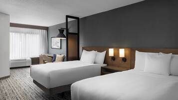Room, Roll-in Shower | Hypo-allergenic bedding, down duvets, in-room safe, desk