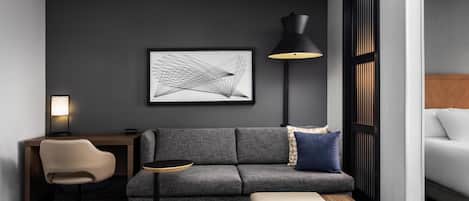 Premium bedding, in-room safe, blackout curtains, iron/ironing board