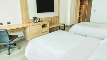 Couette en duvet d'oie, minibar, coffres-forts dans les chambres, bureau
