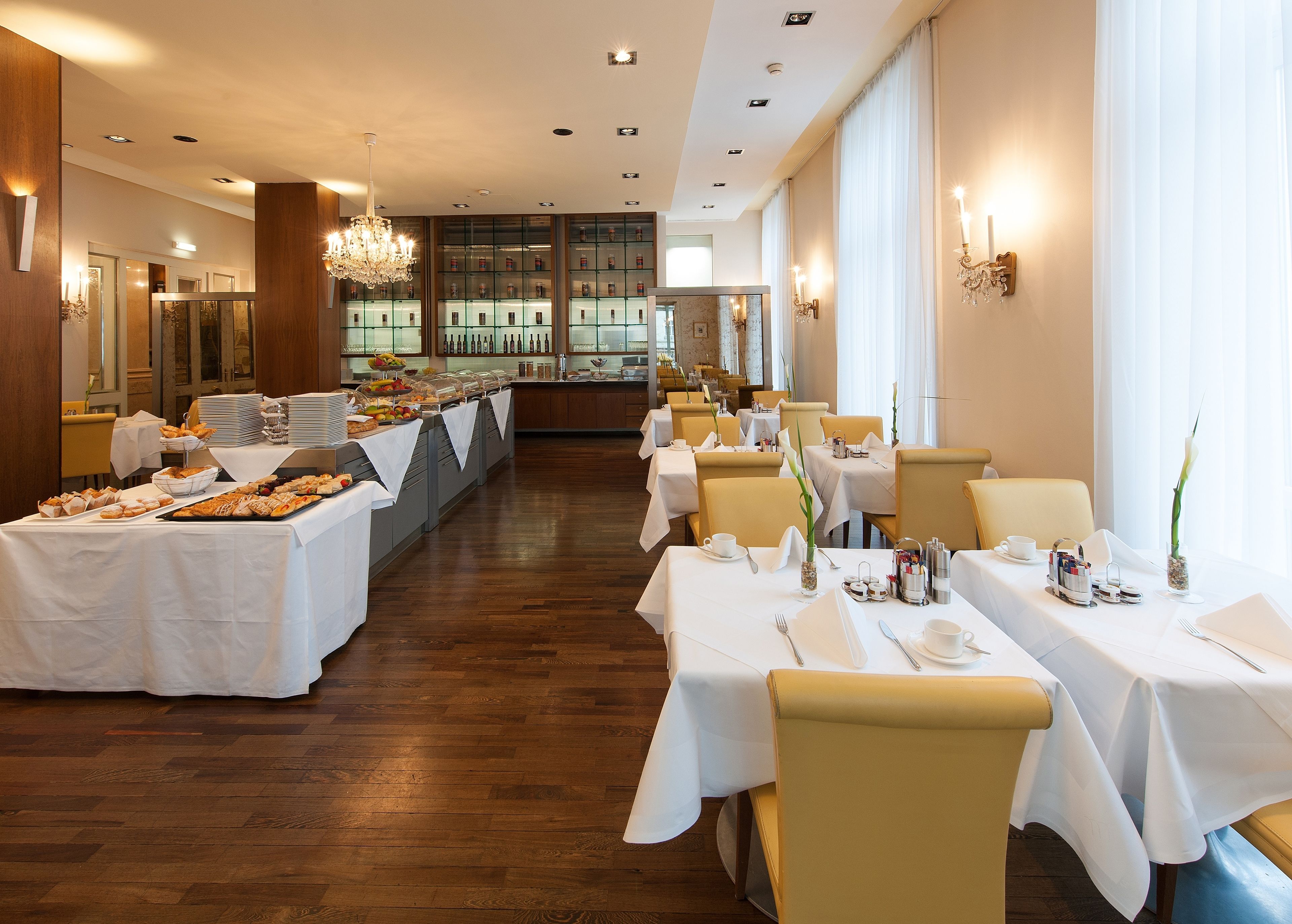 daily buffet breakfast (eur 25.00 per person)