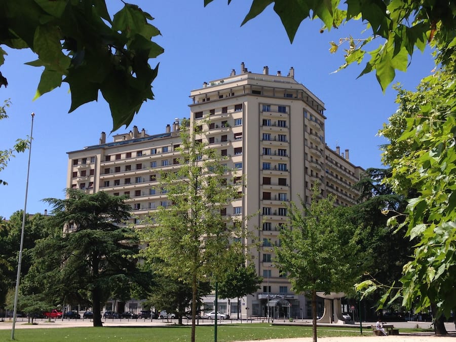 Façade de lâhĂ©bergement