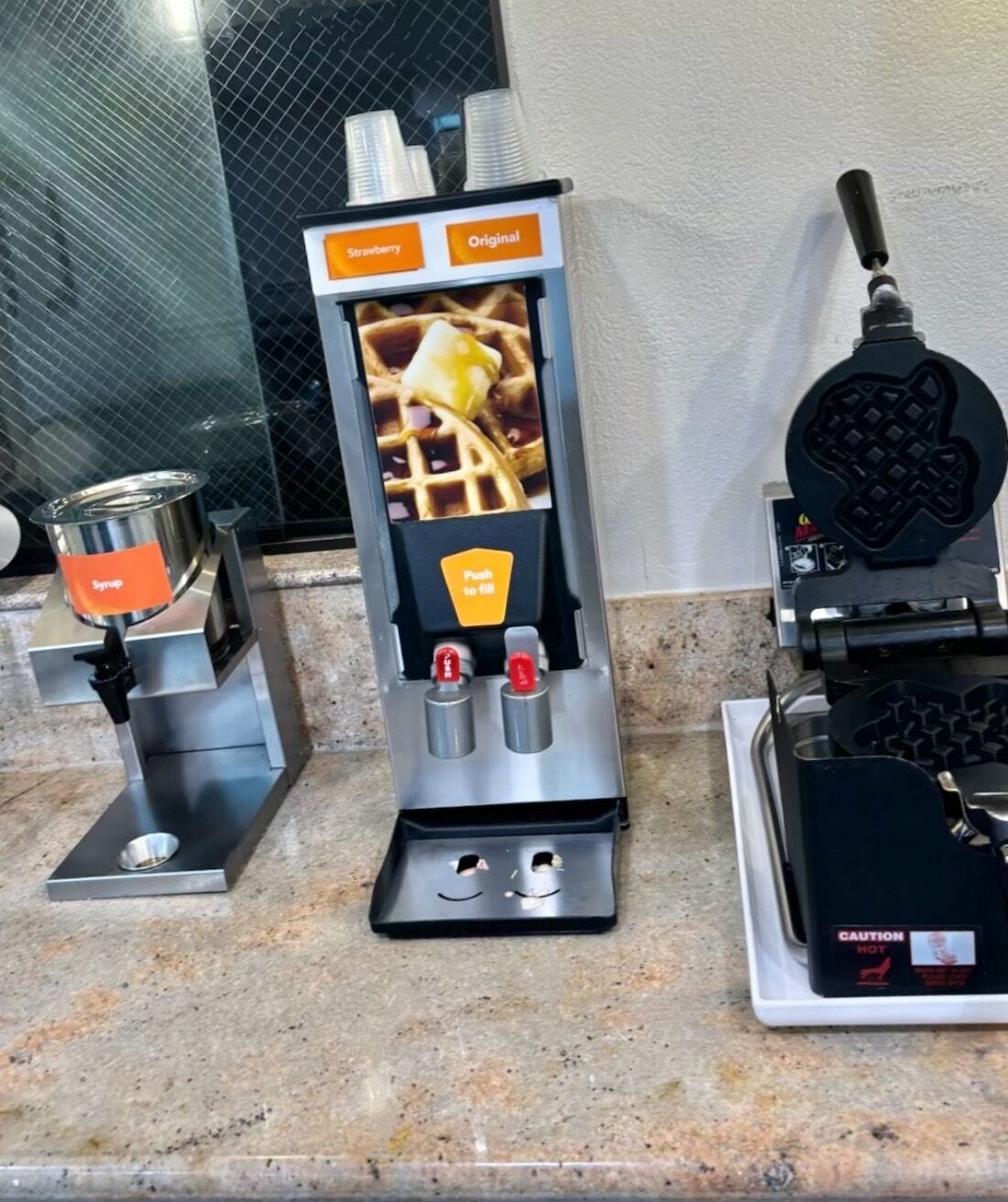 free daily continental breakfast