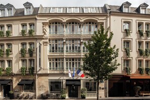 Voorkant van accommodatie