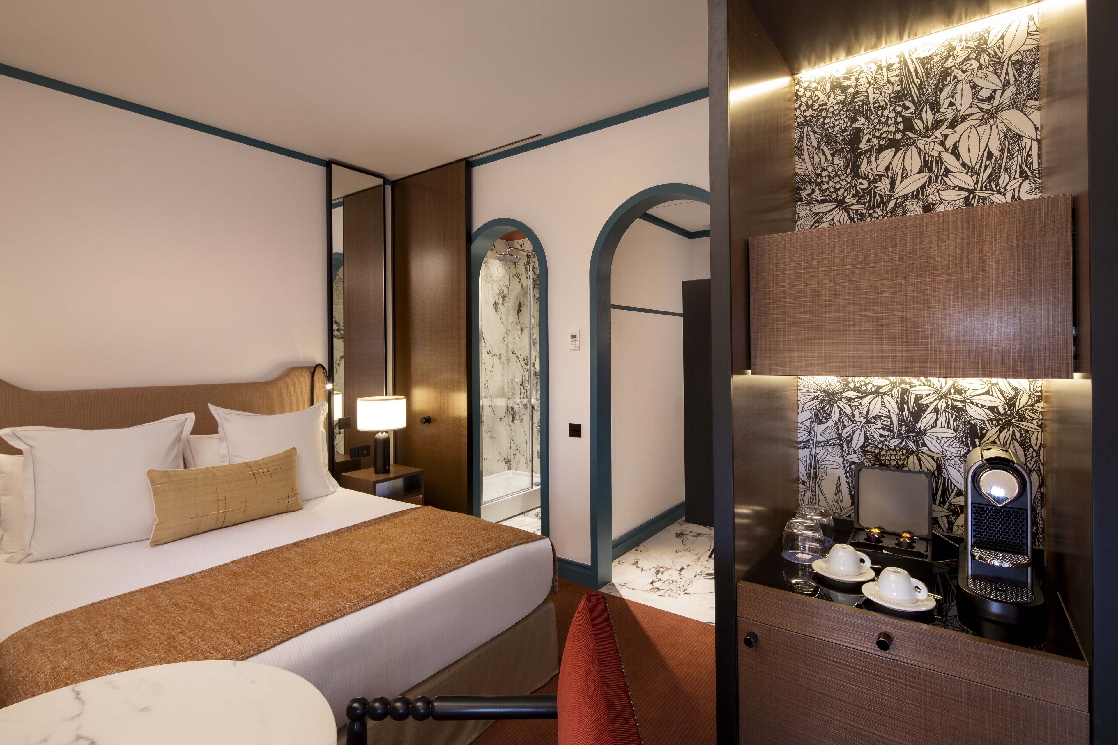 executive room | premium bedding, minibar, in-room safe, individually decorated