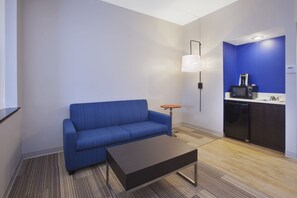 Suite, 1 King Bed | 1 bedroom, in-room safe, desk, laptop workspace