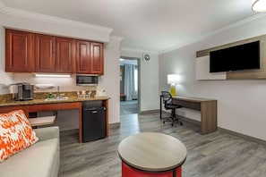 In-room safe, desk, blackout curtains, iron/ironing board