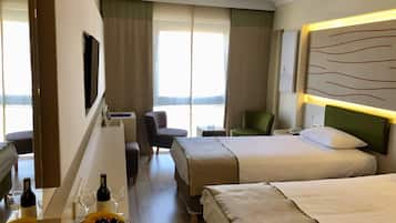 Standard Double or Twin Room | Frette Italian sheets, premium bedding, Select Comfort beds, minibar