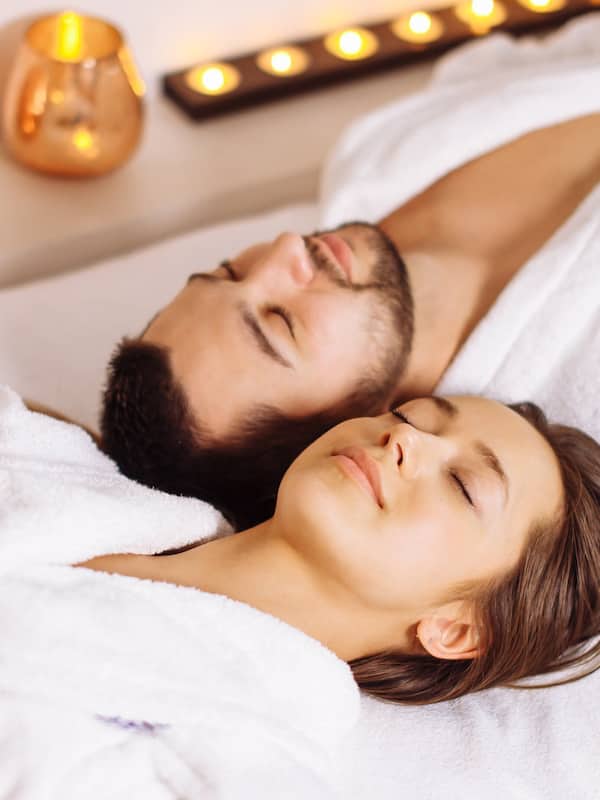 Couples treatment rooms, sauna, steam room, Turkish bath