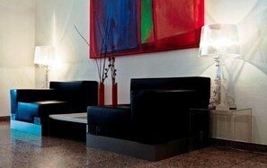 Sala de estar en el lobby