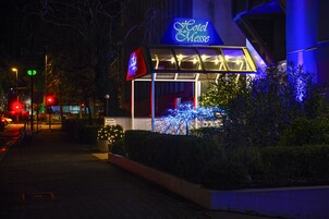 Front of property – evening/night