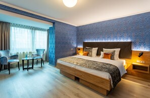 1 dormitorio, ropa de cama hipoalergénica, minibar y caja fuerte