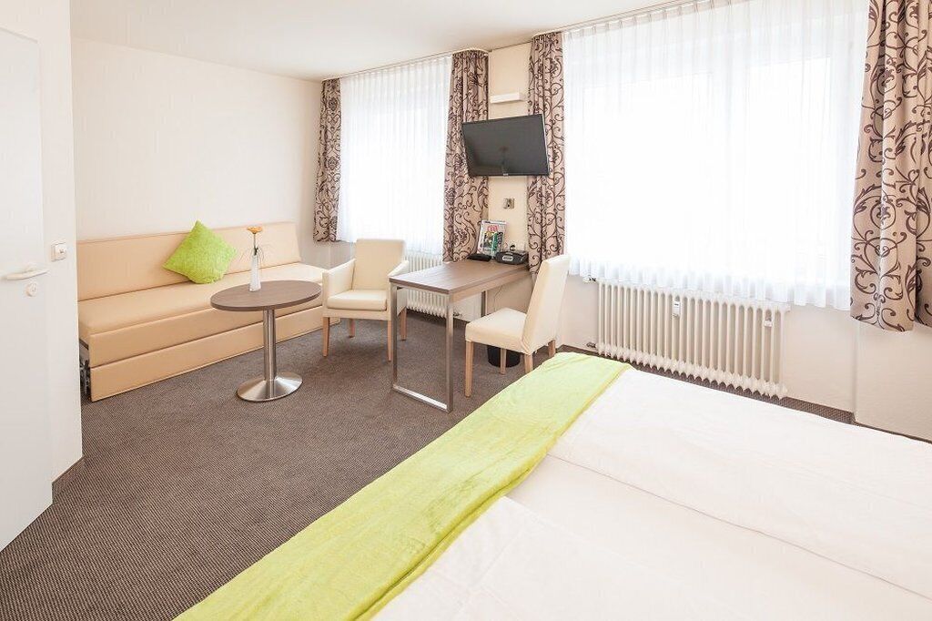 triple room | desk, blackout curtains, soundproofing, iron/ironing board