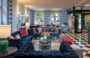 Zona de estar del vestíbulo