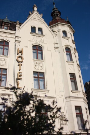 Façade de l’hébergement