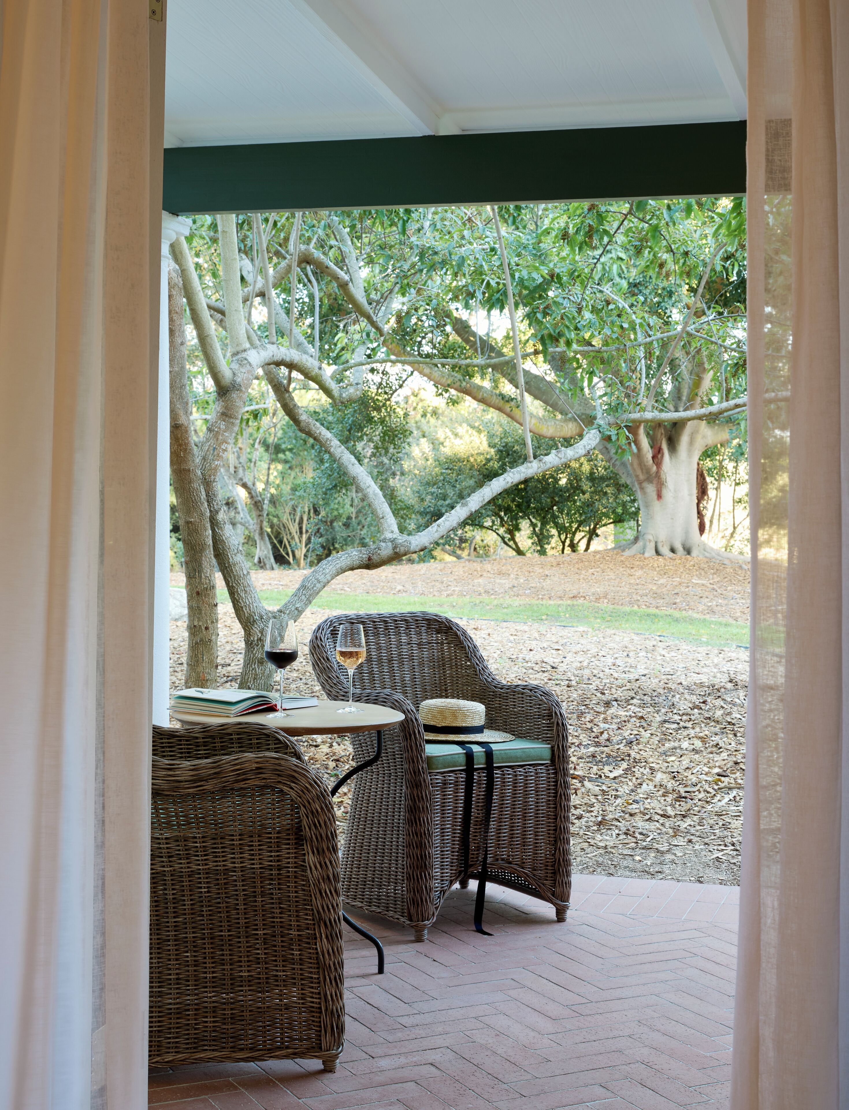 luxury garden suite | view from room