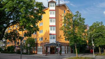 Fassade der Unterkunft