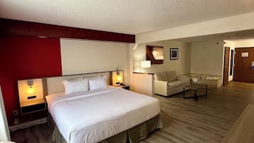 Suite, 1 King-Bett, Nichtraucher, Whirlpool (Luxury) | Bügeleisen/Bügelbrett, Babybetten, kostenloses WLAN, Bettwäsche