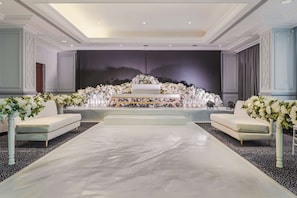 Indoor wedding