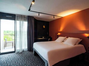 Pillow-top beds, in-room safe, desk, laptop workspace