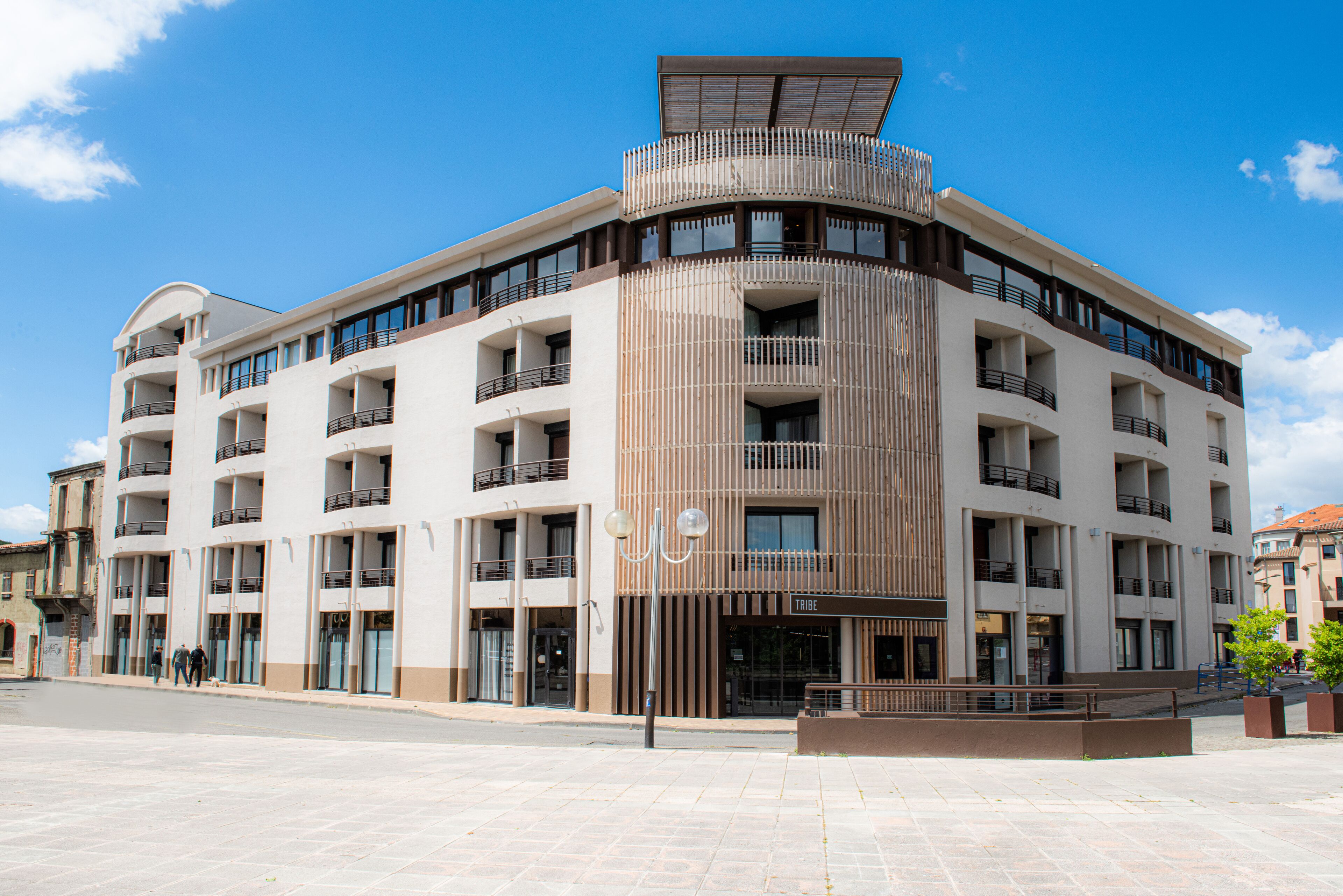 Façade de l’hébergement