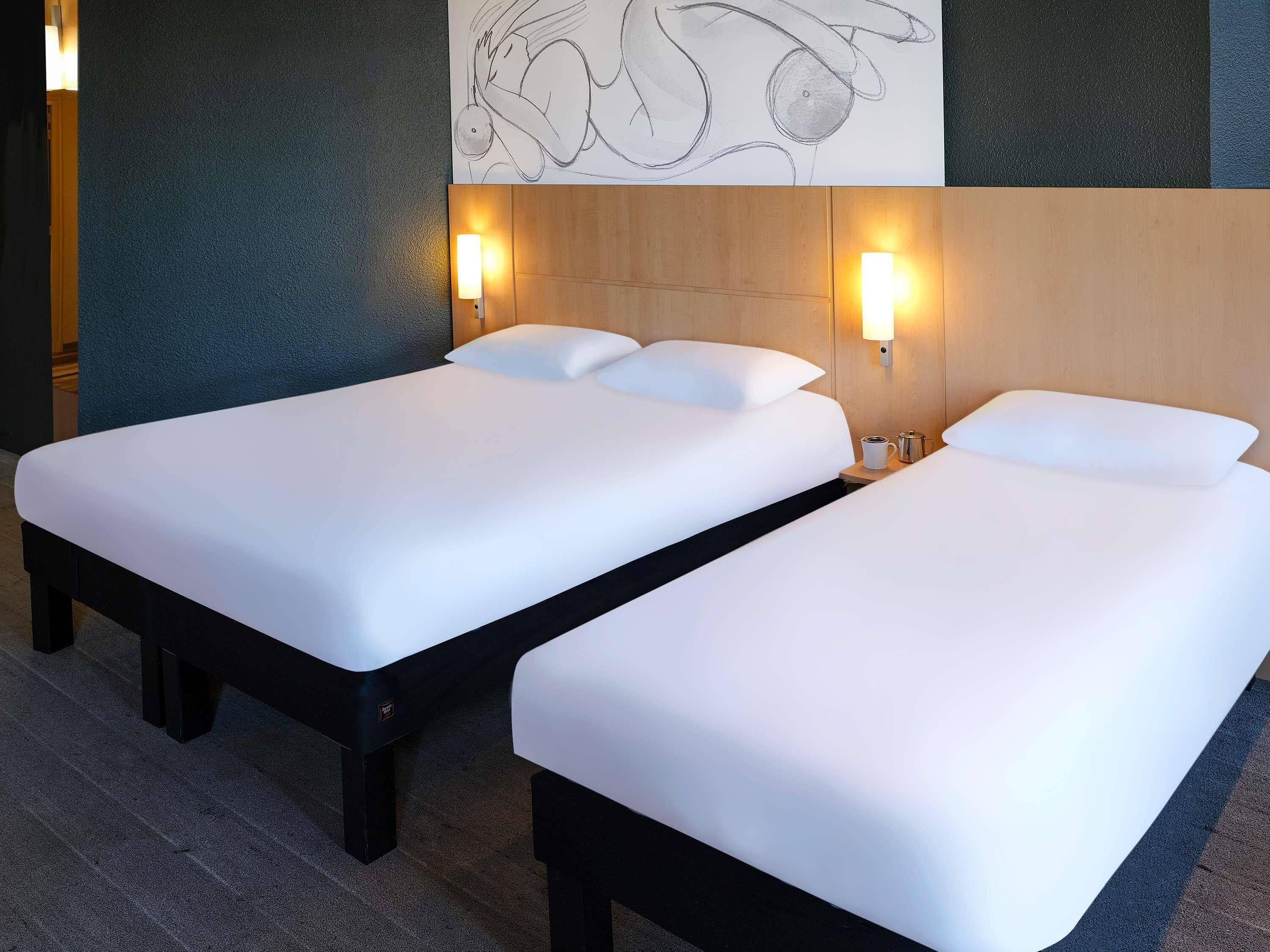 premium bedding, desk, blackout curtains, soundproofing