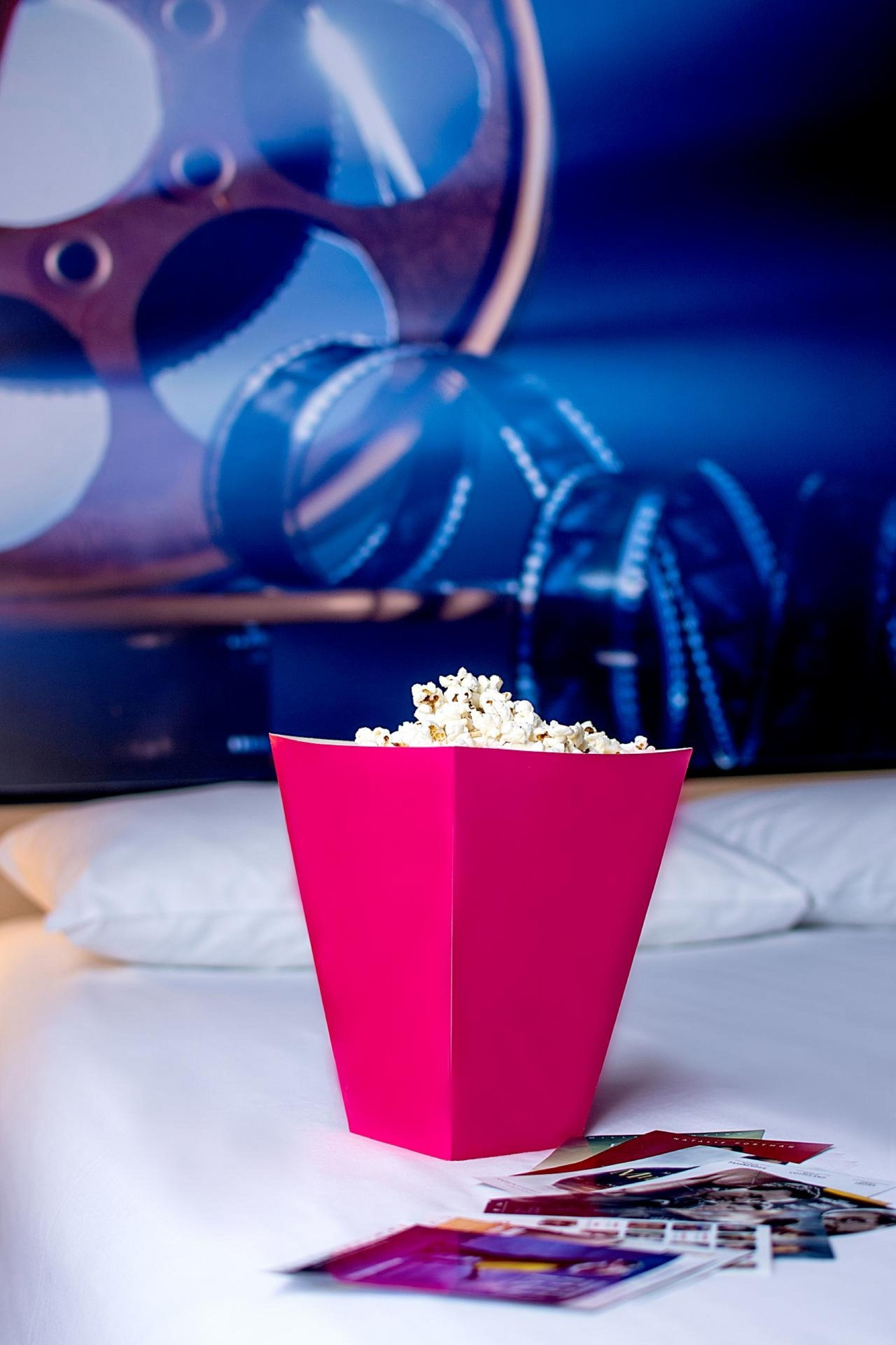 premium bedding, blackout curtains, soundproofing, free cots/infant beds