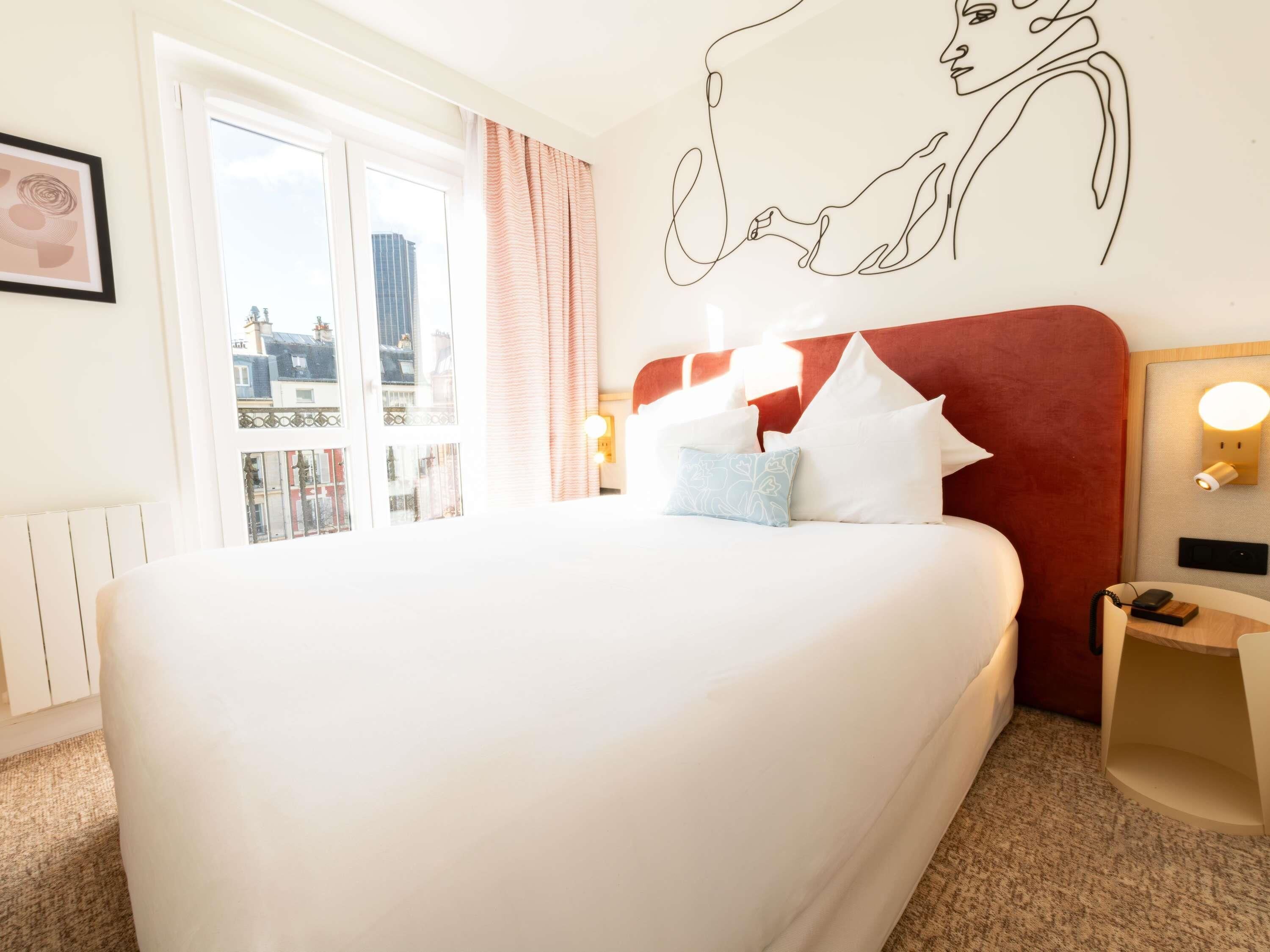 Klassieke kamer, 1 tweepersoonsbed (Renovated) | Luxe beddengoed, een kluis op de kamer, een bureau