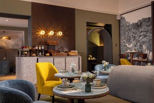 Daily buffet breakfast (EUR 21 per person)