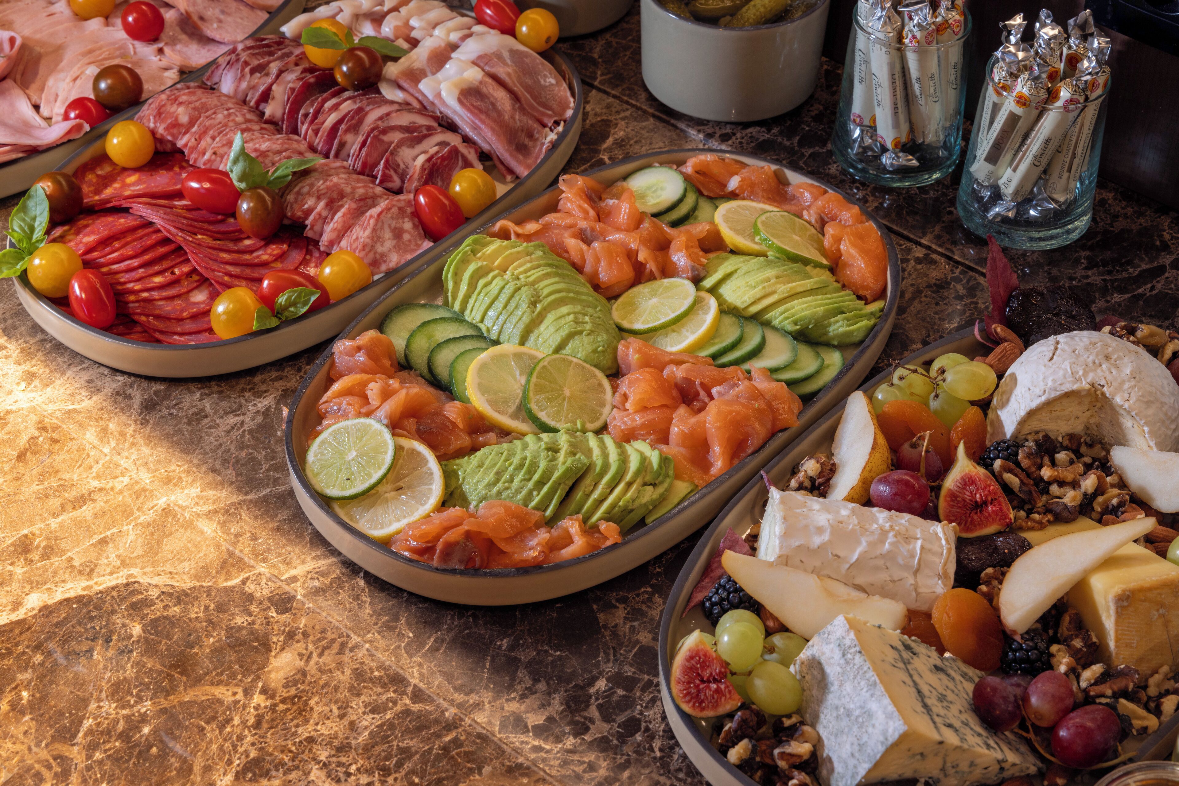 daily buffet breakfast (eur 21 per person)