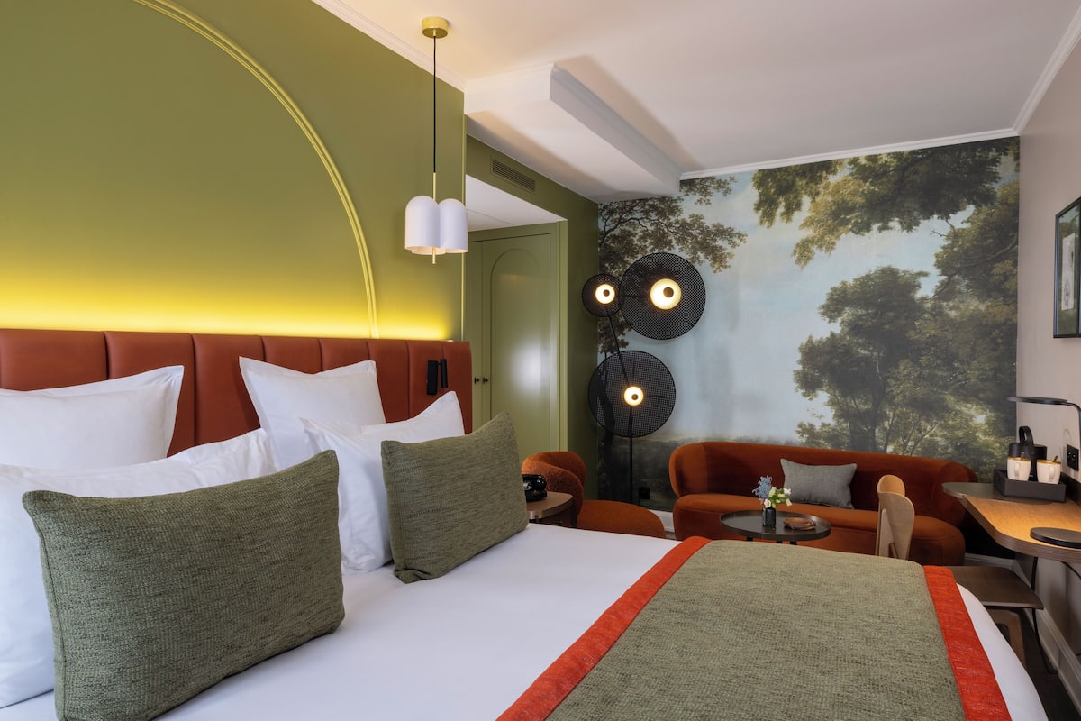 Doppia Deluxe | 1 camera, biancheria da letto di alta qualità, una cassaforte in camera