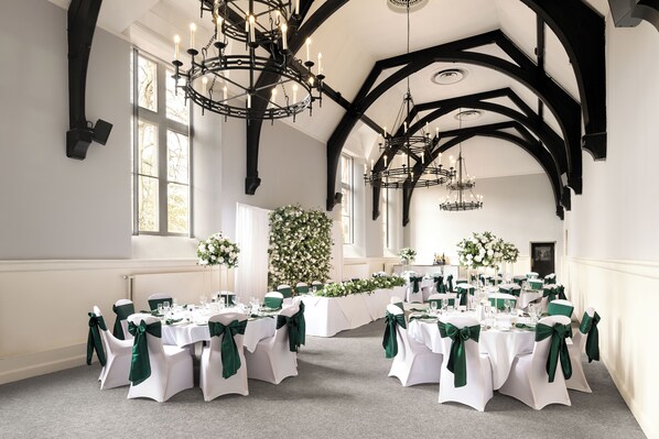 Indoor wedding