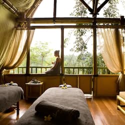 Salas de tratamiento para parejas, sauna y baño de vapor