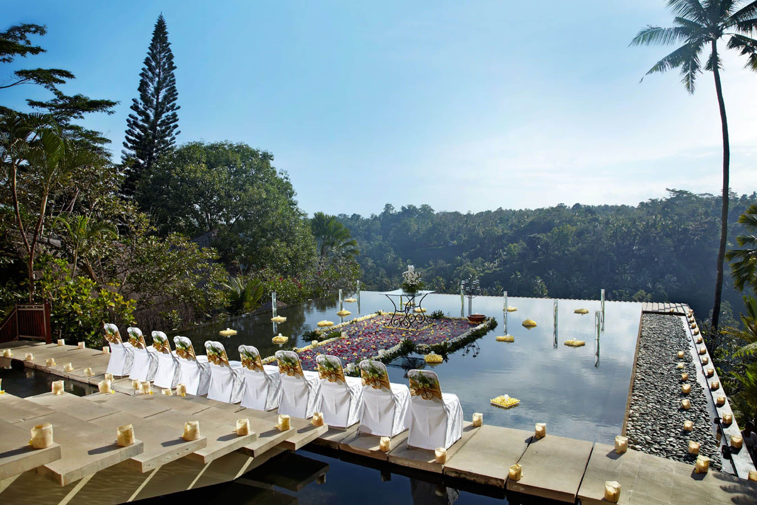 Bröllopsområde utomhus